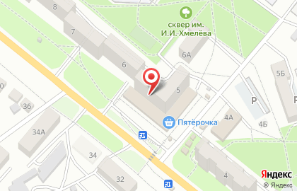 Банкомат Центрально-Черноземный банк Сбербанка России, филиал в г. Старом Осколе на улице Хмелёва на карте