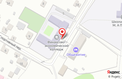 Звенигородский финансово-экономический колледж на карте