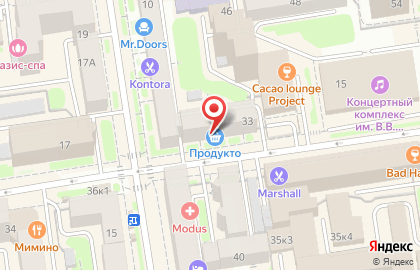 Продуктовый магазин Продукто! на Октябрьской улице на карте