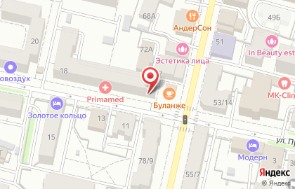 Студия красоты Образ в Кировском районе на карте