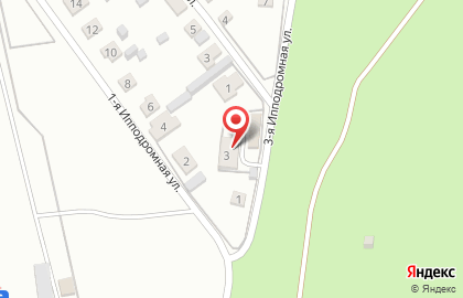 Баня на дровах на 3-ей Ипподромной улице на карте
