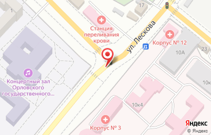 Компания по продаже средств для дезинфекции Чистота шоп на улице Лескова на карте