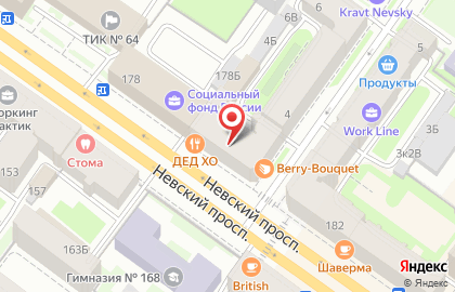 Центр Фунготерапии Ирины Филипповой на площади Александра Невского I на карте