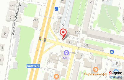 Магазин Жупиков в Северном микрорайоне в Строителе на карте