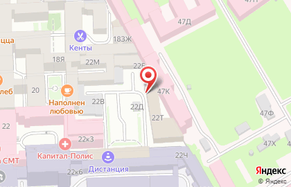Автошкола Вираж на Московском проспекте на карте