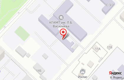 Автосервис в Казани на карте