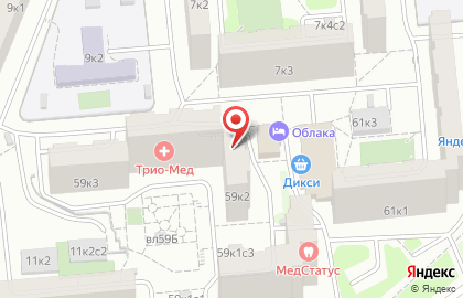 Центр семейной стоматологии на Ореховом бульваре на карте