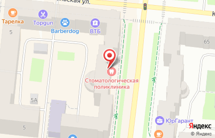 Поликлиника Мурманская областная стоматологическая поликлиника на проспекте Ленина на карте
