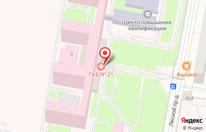 Банкомат СберБанк в Лесном проезде, 3 на карте