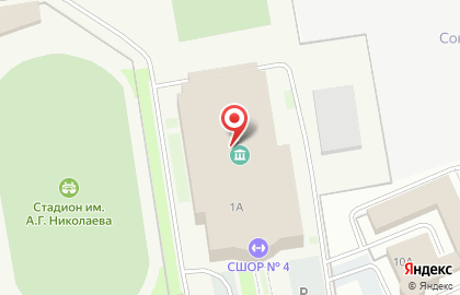 СДЮСШОР №4 по хоккею с шайбой на карте