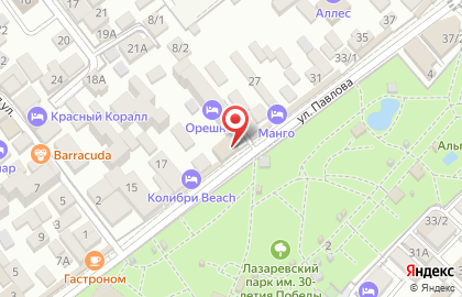 Орешник на карте