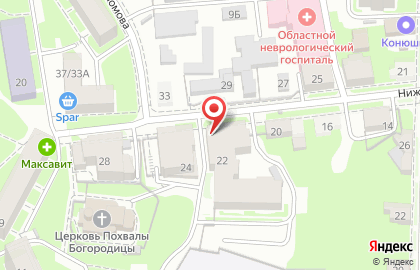 Строительная компания СтройИнжиниринг на Нижегородской улице на карте
