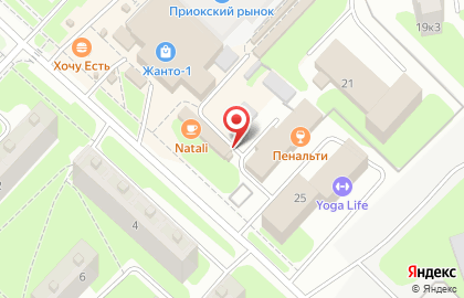 Автошкола АБСОЛЮТ-НН на площади Маршала Жукова на карте