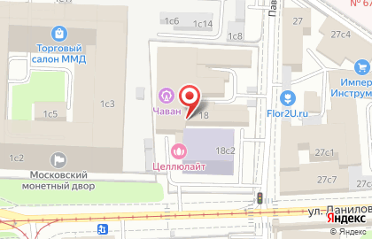 Кирюкан на Павловской улице на карте