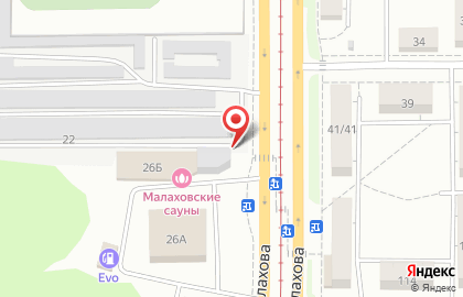Служба доставки суши и пиццы Кушай Суши и Пиццу в Ленинском районе на карте