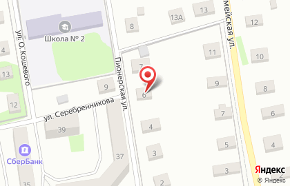 Костёревская средняя общеобразовательная школа №2 на карте