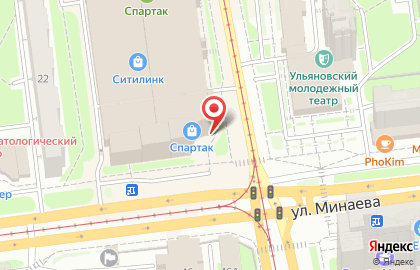Фирменный магазин Арена в Ленинском районе на карте