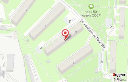 Центр кадастровых работ на карте