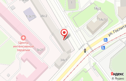 Продуктовый магазин Военторг-Москва на карте