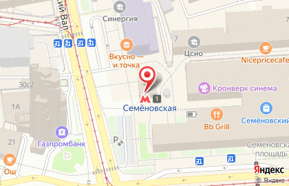 Vipdirect на улице Измайловский Вал на карте