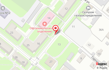 Тихвинмежрайгаз, Филиал ОАО Леноблгаз на Больничной улице на карте