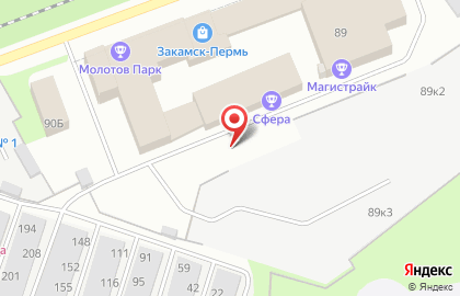 Строительная компания Рублёв на Магистралиной улице на карте