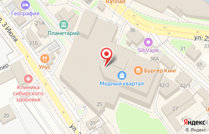 Сервисный центр Рефикс в Октябрьском округе на карте
