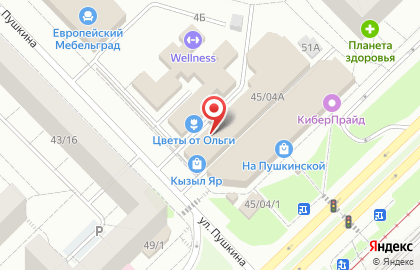 Хозяйственный магазин в Казани на карте