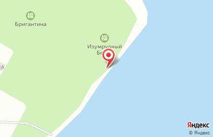 База отдыха Бригантина в Дивногорске на карте