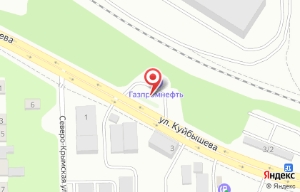 Газпромнефть на улице Куйбышева на карте