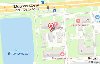 Поликлиника, Городская клиническая больница №39 на Московском шоссе на карте