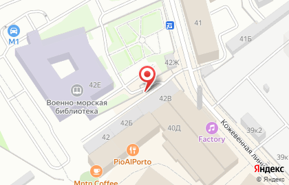 Автомаркет в Василеостровском районе на карте