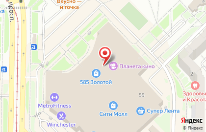 Бар Кино-бар в Центральном районе на карте