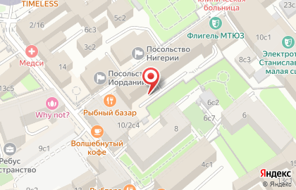 Компания ДСТ-ЦЕНТР в Мамоновском переулке на карте