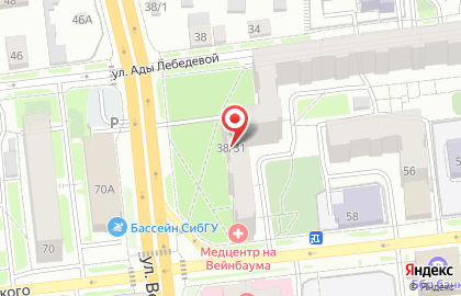 Медицинский центр на Вейнбаума на карте