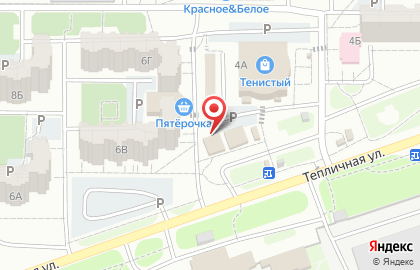 Магазин разливного пива Хмель на Тепличной улице на карте