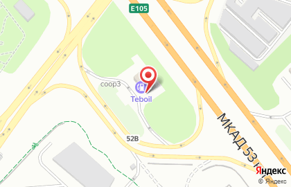 Автомойка Ека на 52 км МКАД, вл3 на карте