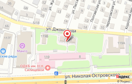 Управление по материально-техническому обслуживанию медицинских организаций в Астрахани на карте