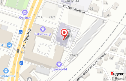 РосНОУ, Российский новый университет на улице Ленина на карте