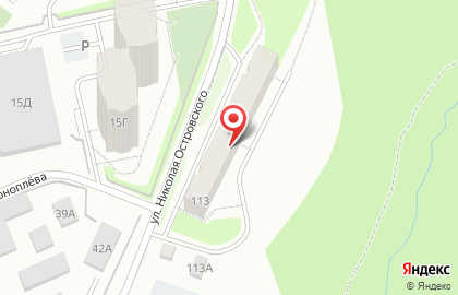 Торговая компания Армкомплект на улице Николая Островского на карте