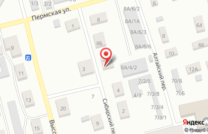 Чусовское лесничество, ГКУ на карте