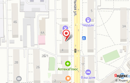Цирюльня Тайга Аэровокзальной улице на карте