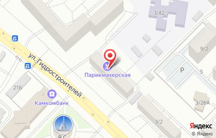Банкомат Банк ВТБ24, филиал в г. Набережные Челны на улице Гидростроителей на карте