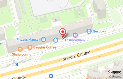 Спортивный магазин VeloShock в Фрунзенском районе на карте