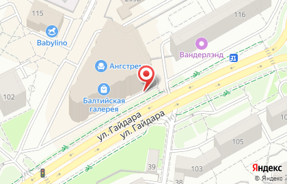 Пекарня Konigsbacker в Ленинградском районе на карте