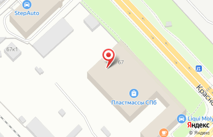Мастерская автостекол Glass Service на Краснопутиловской улице, 67 на карте