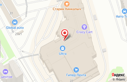 Супермаркет цифровой и бытовой техники DNS на Бакалинской улице на карте