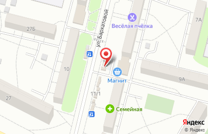Бархатный на карте