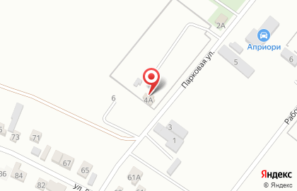 Автостоянка Савен на карте