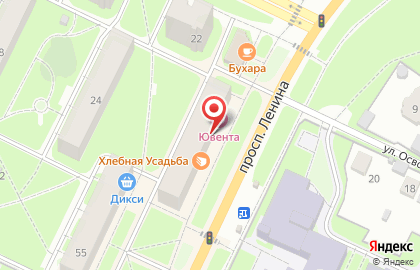 Алкогольный супермаркет Норман на проспекте Ленина, 53 на карте